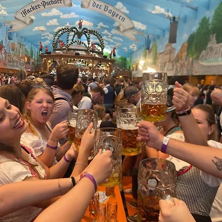 Beer Base-camp 'basic Package' Oktoberfest Camping, With Free Welcome Beer And Traditional Lederhosen-dirndl Shop Kemp